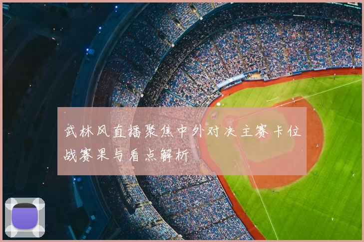 武林风直播聚焦中外对决主赛卡位战赛果与看点解析